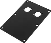 BESPORTBLE Loudspeaker Wall Plate Sub Box Terminal Plate Speaker Cable Connector Panel Sturdy Plastic Construction Secure Audio Equipment Connection
