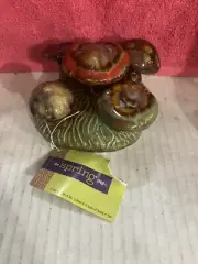 Ceramic Glazed Mushrooms Decor / Decorative Unique Art Psychedelic DWK