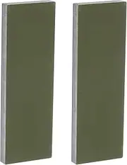 uxcell 2Pcs Knife Handle Liner, 4.7" x 1.6" x 0.3" G10 Spacer Sheets Knife Handle Spacer Material for Knife Scales Slabs Making Supplies Tool, Interlayer Black Green