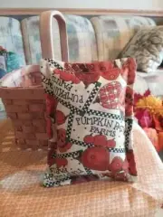 Pumpkin Patch Fabric Bowl Filler Mini Pillows