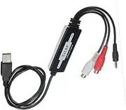 DRESSOOS to Audio Recorder Turntable to Mp3 Cassette Tape Converter Plug and Play