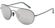 NEW PORSCHE DESIGN P8606 A SUNGLASSES 8606 BLUE / SILVER MIRROR AVIATOR