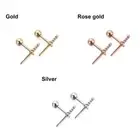 Lip Conch Lobe Tragus Dagger Ear Studs Piercing Helix Cartilage Earrings