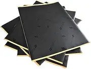 Second Skin Damplifier Pro Butyl Rubber Sound Deadening Mat (2mm) - 12” x 10” CLD Tiles for Car Sound Deadening (15 Sq Ft, 18 Tiles) - Made in USA