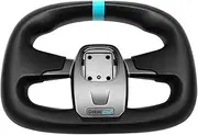 Steering Wheel Kit Compatible with Segway Ninebot Gokart Electric Kart Replacements Accessories (Cyan for Gokart Pro2)