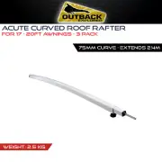 Outback Explorer 3 x Curved Caravan Roof Rafters Roll Out Awning Caravan RV