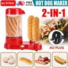 Hot Dog Maker Mini Grilled Sausages Electric Cooker Toaster Breakfast Machine