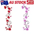 Wall Stickers Romantic Floral Wall Decor Home Art Decor Removable Decal Creative