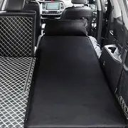 (Single Half) SelfInflat Memory Foam Sleeping Pad with Sponge Pillow for car, Portable Bed Mattress, Car Camping Essential for SUVs, Tesla Model Y, RAV4, CR-V, X-Trail, Highlander, Kuga, Tiguan
