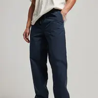 在飛比找momo購物網優惠-【Superdry】男裝 休閒長褲 Vintage Wove