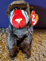 1999 “Cheeks” Limited Edition,Ty Beanie Baby RARE! TAG ERRORS! COLLECTABLE!