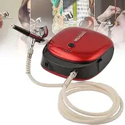 Airbrush Kit,21psi Cordless Air Brush Machine Accessories,Portable Dual Air Brushes Painting Set for Nail Makeup Cake Decorating DIY Model Coloring Tattoo Art