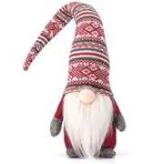 Catzon 35cm Handmade Christmas Elf Decoration Ornaments Thanks Giving Day Gifts Swedish Gnomes