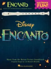 Encanto from Movie Soundtrack Arranged for Recorder Book NEW 000684851