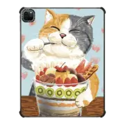 iPad Pro 12.9-inch (5th/6th gen) iPad Impact Case Fruit parfait cat