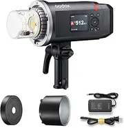 Godox AD600BM II 600Ws Outdoor Flash, Bowens Mount Monolight, GN87 1/8000 HSS, 500 Full Power Flashes, 0.01s ` 1.9s Recycle Time with 40W Modeling Lamp for DSLR Cameras (Godox AD600BM Upgraded)