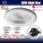 150W 200W 300W 400W 500W UFO LED HIGH LOW BAY WORK SHOP LIGHT FLOOD GROW LAMP
