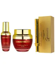 Donna Bella 24K Caviar Split Second Instant Face Lift + Bio Anti-Aging Thermal Serum + Thermal Cream 3pc Set