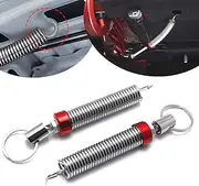 Xotic Tech Flexible Adjustable Automatic Open Car Trunk Tail Boot Lid Lifting Spring Device Vehicle Auto Part Metal Silver Red 6''-9'' Fit Cars Without Hydraulic Rod Lifting Device
