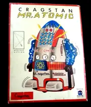 MR. ATOMIC ROBOT BLUE WIND UP WALKING NEW IN THE BOX, made in China, New in Box!