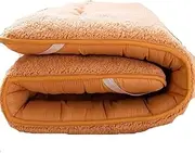 Japanese Tatami Futon Mattress,Portable Thickened Mattress,Foldable Mattress for Floor,Soft Futon Bed Mattress, Quilted for Full Size Mattress, Student Dormitory Mattress, Camping Mattress