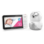 5" VTech BM5550-OWLN Pan & Tilt Colour Video Baby Monitor