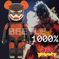 在飛比找蝦皮購物優惠-BEETLE BE@RBRICK GODZILLA 熔岩哥吉