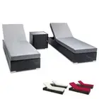 Gardeon Sun Lounge Wicker Lounger Day Bed Sofa Patio Outdoor Setting Furniture