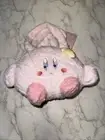 CUTE Kirby Fluffy Plush Pouch Bag with Zipper