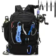 Fishing Tackle Backpack Storage Bag, Outdoor Shoulder Backpack, Water-Resista...