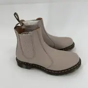NEW Dr. Martens Doc 2976 Vintage Taupe Virginia Chelsea Boots Womens 10