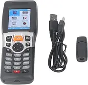 1D Barcode Scanner, 2.4GHz Wireless QR Reader, 2.2in Color Screen Handheld Scanner for Inventory Management, Data Collection Device for Check