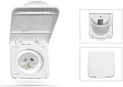 New Caravan 10 Amp Power Inlet for Motor Home and RV 240V Electrical Socket