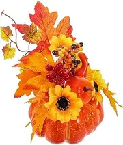 Rv Decoration Accessories Fall Outdoor Decor Fall Decorations Outdoor Large Decorative Pumpkins Autumn Table Centerpieces Fall Arrangements Halloween Pumpkins Plastic