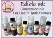 Edible Ink Conversion Kit For Use In Canon MegaTank Printers
