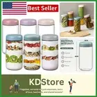 Versatile 6-Pack 24oz Glass Containers with Airtight Lids - Ideal for Meal Prep