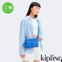 在飛比找Yahoo奇摩購物中心優惠-『千層包』Kipling 深邃亮藍色單肩隨身斜背包-RIRI