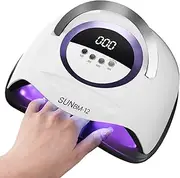 Timpou 300W UV LED Nail Lamp, Professional Nail Dryer, Gel Nail Polish, UV Nail Light with with 72 Beads,4 Timer Settings, Automatic Sensor, LCD Display