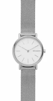 Skagen Signatur Women's White Dial Silver Bracelet Watch - SKW2692