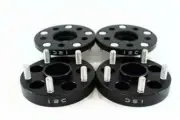 ISC Suspension 15mm 5x114.3 Hub Centric Black Wheel Spacers for Subaru