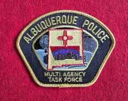 USA - Albuquerque Police Multi Agency Task Force Patch - black/gold - NM