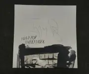 Iggy Pop autographed poster and record
