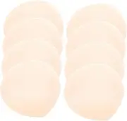 [TEMPNAP] 8Pcs Removable Inserts Comfortable Sponge Pads for Swimwear Sports and Nursing Bras Lightweight Breast Cushions for Natural Shape and Coverage Skin Tone Wear Resistant
