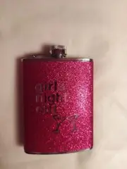 New Pink Girl's Night Out Flask