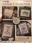Leisure Arts Family Forever Cross Stitch Pattern Leaflet**Family Tree**Cat**