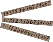 Ethereal Drum Sticker - Steel Tongue Drum Accessories Stickers - 3X PVC Decals, Replacement Parts Large Fonts for Quick Identification, Learning & Practice
