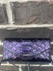 NWT Brahmin Veronica Wallet Passion Purple Excelsior Leather