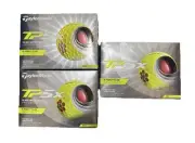New TaylorMade TP5x Yellow Golf Balls 3 Dozens - 36Balls