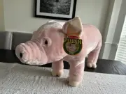 Melissa and Doug Large Pig Plush Stuffed Animal Life Like Size Pink 32x15
