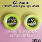 VOLKL CYCLONE 17 18 黃色網球線原裝